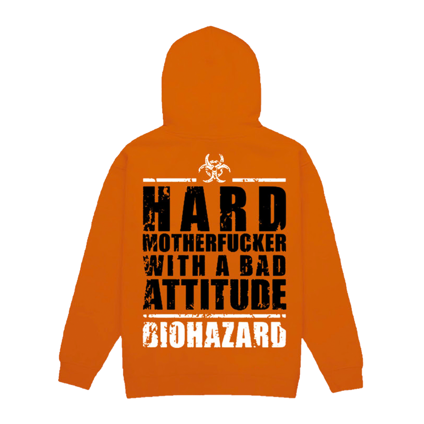 Hard MF Orange Hoodie